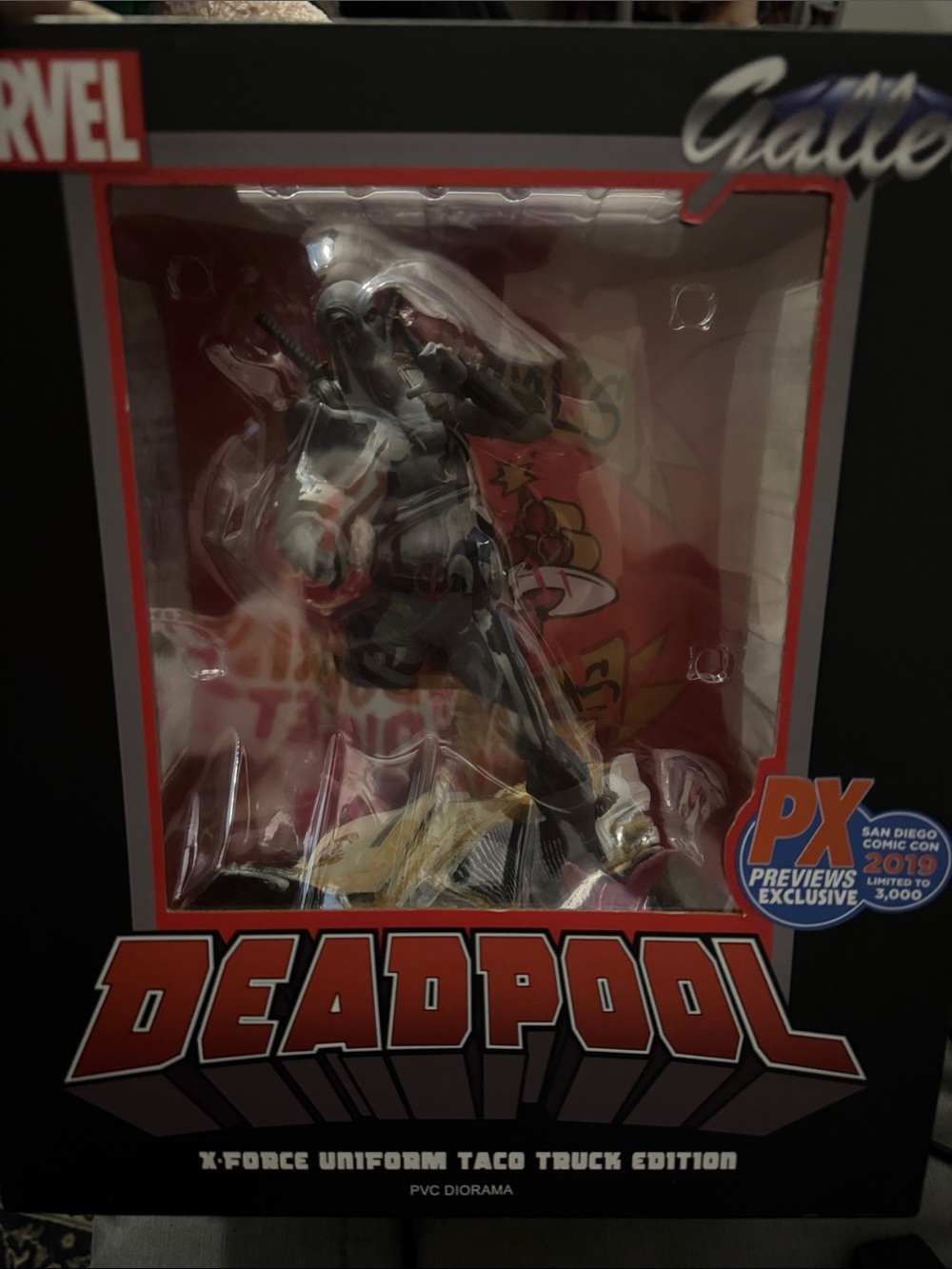 Marvel Deadpool X-Force Figure - Black, Red, Gray